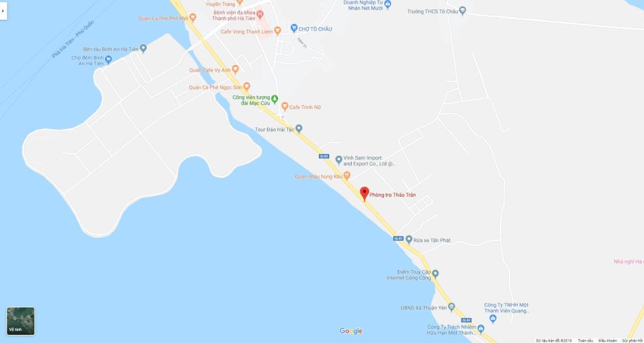 Thao Tran Otel Ha Tien Dış mekan fotoğraf